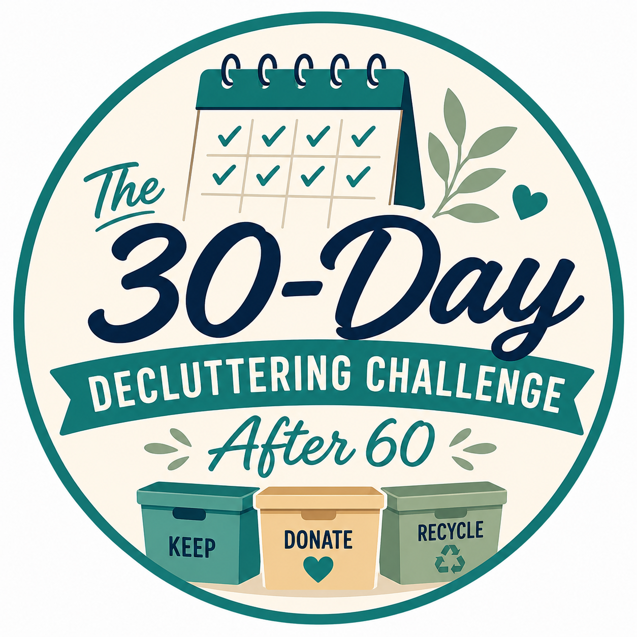 The 30-Day Decluttering Challenge After 60