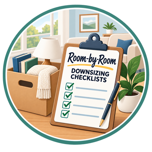 Room-by-Room Downsizing Checklists