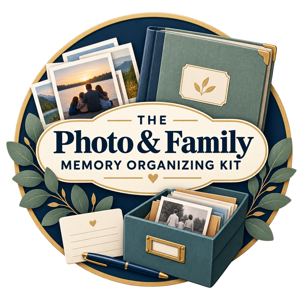 The Photo & Family Memory Organizing Kit