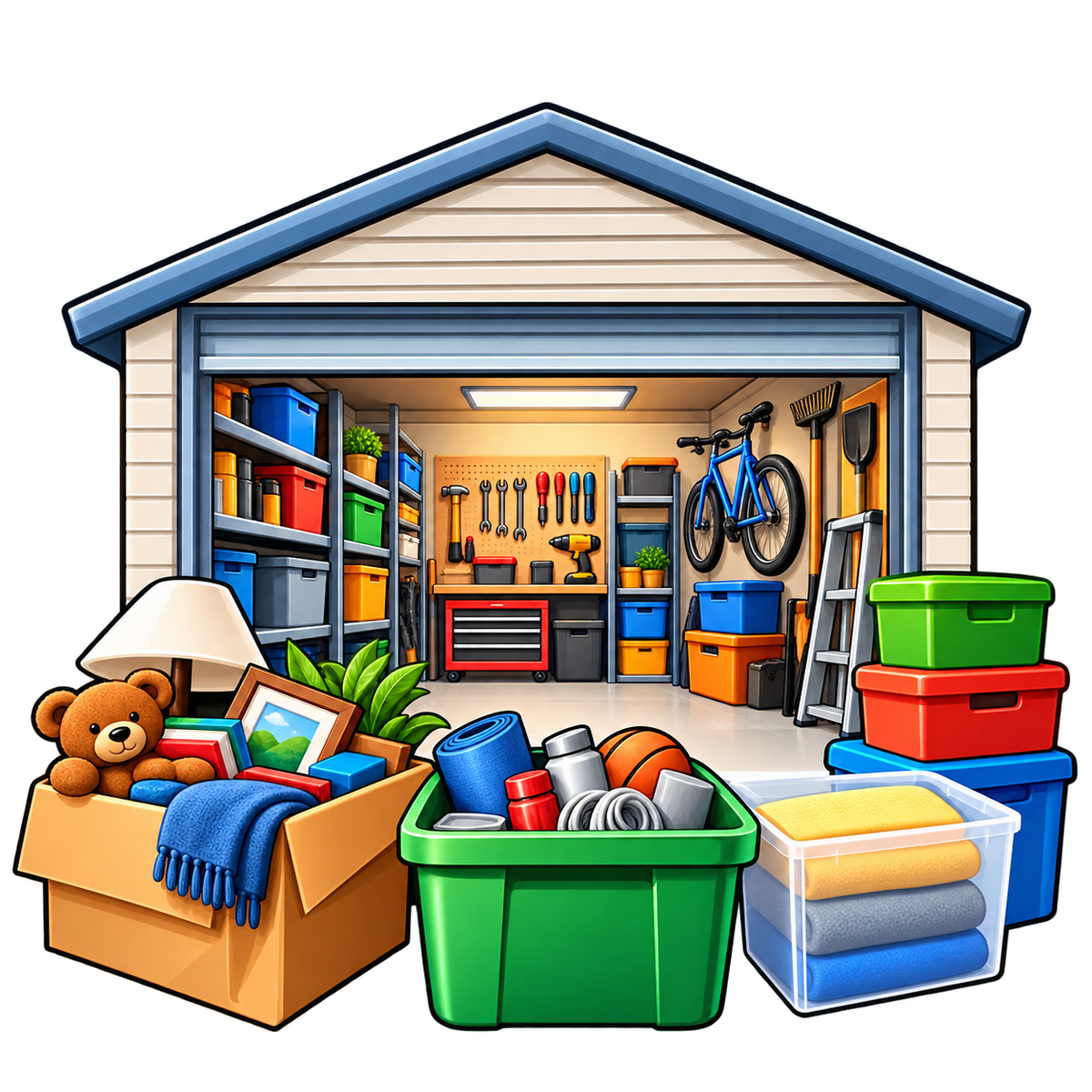 Garage & Storage Decluttering Guide
