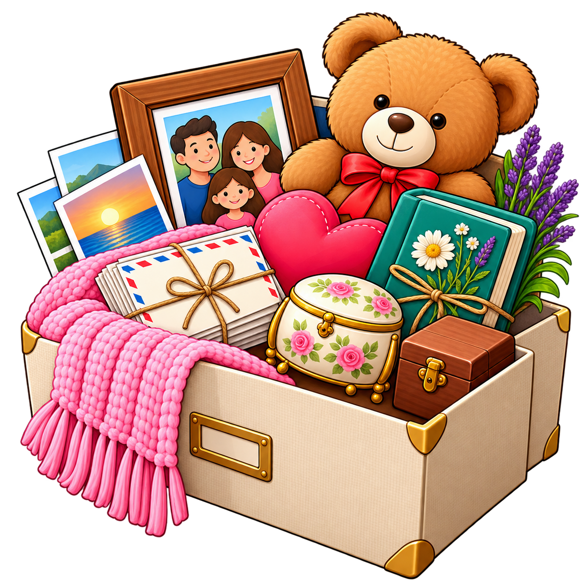 Sentimental Items Decluttering Workbook