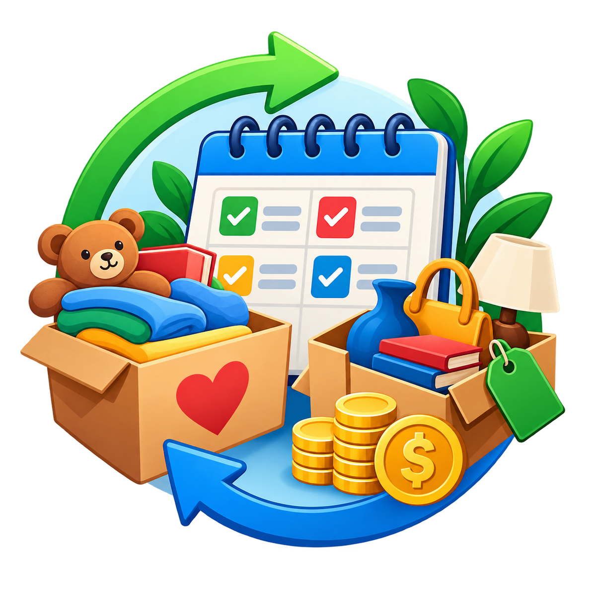 The Ultimate Donation & Selling Planner