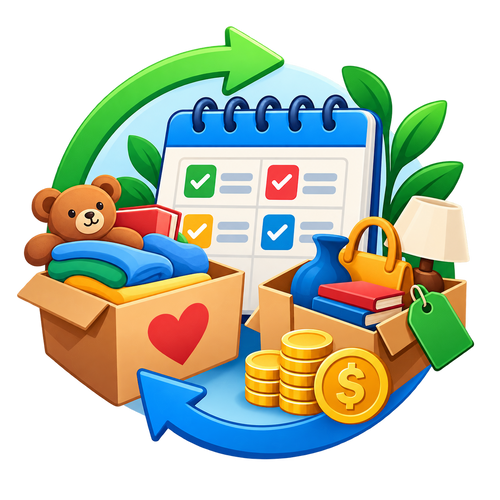 The Ultimate Donation & Selling Planner