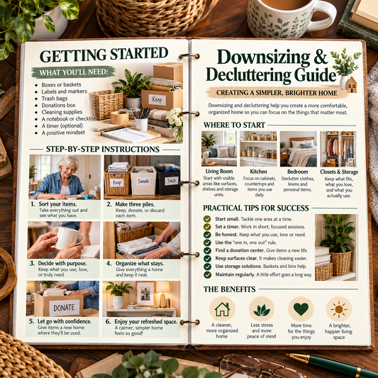 1.000+ Free Downsizing & Decluttering Guide